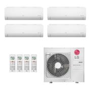Ar Condicionado Multisplit Quad 39000 Btu(3x9000+12000) Quente/frio - Inverter - LG - 220v - Amnw09gsaa1 Amnw12gsja1 / Z4uw30gfb1