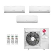 Ar Condicionado Multisplit Tri 45000 Btu(9000+12000+24000) Quente/frio - Inverter - LG - 220v - Amnw24gska1 Amnw12gsja1 Amnw09gsaa1 / Z5