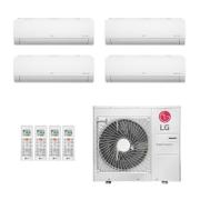 Ar Condicionado Multisplit Quad 48000 Btu(2x9000+12000+18000) Quente/frio - Inverter - LG - 220v - Amnw18gska1 Amnw12gsja1 Amnw09gsaa1 / Z5