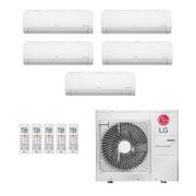 Ar Condicionado Multisplit Penta 51000 Btu(3x9000+2x12000 Quente/frio - Inverter - LG - 220v - Amnw12gsja1 Amnw09gsaa1 / Z5uw36gfb1