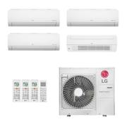 Ar Condicionado Multisplit Quad 44000 Btu(2x7000+12000+18000) Quente/frio - Inverter - LG - 220v - Amnw18gttc0 Amnw12gsja1 Amnw07gsaa1 / Z5