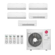 Ar Condicionado Multisplit Quad 66000 Btu(2x9000+2x18000+12000) Quente/frio - Inverter - LG - 220v - Amnw18gttc0 Amnw12gsja0 Amnw09gsja0 / A