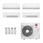 Ar Condicionado Multisplit Quad 54000 Btu(2x9000+2x18000) Quente/frio - Inverter - LG - 220v - Amnw18gttc0 Amnw09gsaa1 / Z5uw48gfb1