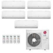 Ar Condicionado Multisplit Bi 72000 Btu(3×12000+2×18000) Quente/frio – Inverter – LG – 220v – Amnw12gsja0 Amnw18gska0 / A5uw48gfa1