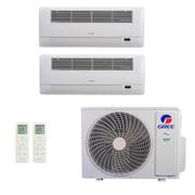 Ar Condicionado Multisplit Bi 24000 Btu(2x12000) Quente/frio - Inverter - Gree - 220v - Gkh(12)da-d6dna1a / 2gwhd(18)nd6bo