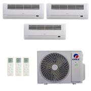 Ar Condicionado Multisplit Tri 45000 Btu(2x18000+9000) Quente/frio - Inverter - Gree - 220v - Gkh(18)da-d6dna1a Gkh(09)da-d6dna1a / 3g
