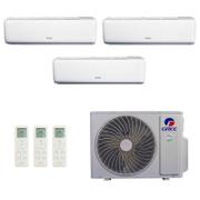 Ar Condicionado Multisplit Bi 30000 Btu(2x12000+18000) Quente/frio - Inverter - Gree - 220v - Gwh(12)atc-d6dna1a Gwh(18)atd-d6dna1a /