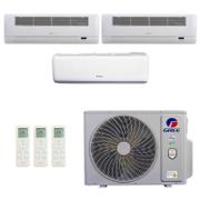 Ar Condicionado Multisplit Tri 48000 Btu(2x18000+12000) Quente/frio - Inverter - Gree - 220v - Gkh(18)da-d6dna1a Gwh(12)atc-d6dna1a /