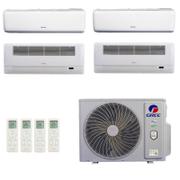 Ar Condicionado Multisplit Quad 42000 Btu(2x9000+2x12000) Quente/frio - Inverter - Gree - 220v - Gkh(12)da-d6dna1a Gwh(09)atb-d6dna1a / 4