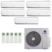 Ar Condicionado Multisplit Penta 51000 Btu(3x9000+2x12000) Quente/frio - Inverter - Gree - 220v - Gwh(12)atc-d6dna1a Gwh(09)atb-d6dna1a /