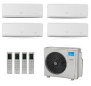 Ar Condicionado Multisplit Quad 45000 Btu(3x12000+9000) Quente/frio - Inverter - Springer Midea - 220v - 42agmsb09m5 42agmsb12m5 / 38mbmpa42m5