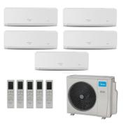 Ar Condicionado Multisplit Quad 57000 Btu(3x9000+12000+18000) Quente/frio - Inverter - Springer Midea - 220v - 42agmsb18m5 42agmsb12m5 42agmsb09m5 / 38mbmpa42m5