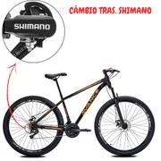 Bicicleta Avance Bike Force Aro 29 Susp. Dianteira 24 Marchas - Laranja/preto