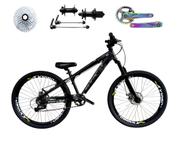 Bicicleta Gta Bike Rebel Single Disc M Aro 26 Susp. Dianteira 8 Marchas - Preto