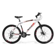 Bicicleta Gts M1 Walk New Disc H Aro 26 Susp. Dianteira 21 Marchas - Branco/vermelho