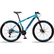 Bicicleta Raider Aluminum Disc M Aro 29 Susp. Dianteira 21 Marchas - Azul/preto