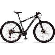 Bicicleta Raider Aluminum Disc M Aro 29 Susp. Dianteira 21 Marchas - Preto/cinza