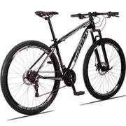 Bicicleta Dropp Race Disc M Aro 29 Susp. Dianteira 21 Marchas - Preto/cinza