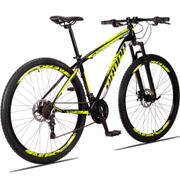 Bicicleta Dropp Race Disc M Aro 29 Susp. Dianteira 21 Marchas - Amarelo/preto