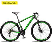 Bicicleta Dropp Z3 Disc H Aro 29 Susp. Dianteira 21 Marchas - Preto/verde