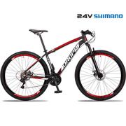 Bicicleta Dropp Z3 Disc M Aro 29 Susp. Dianteira 24 Marchas - Preto/vermelho/branco