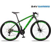 Bicicleta Dropp Z3 Disc M Aro 29 Susp. Dianteira 24 Marchas - Preto/verde