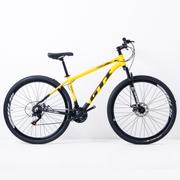 Bicicleta Gti Roma Disc M Aro 29 Susp. Dianteira 21 Marchas - Amarelo/preto