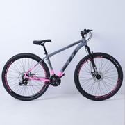 Bicicleta Gti Roma Disc M Aro 29 Susp. Dianteira 21 Marchas - Preto/rosa