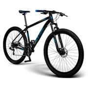 Bicicleta Gts M1 Ride New Disc M Aro 29 Susp. Dianteira 24 Marchas - Preto/azul