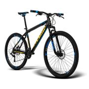 Bicicleta Gts M1 Advanced Aro 29 Susp. Dianteira 21 Marchas - Azul/amarelo
