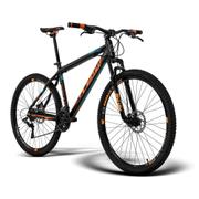 Bicicleta Gts M1 Advanced Aro 29 Susp. Dianteira 21 Marchas - Azul/laranja
