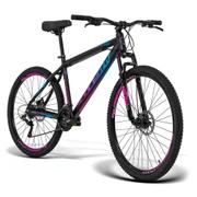 Bicicleta Gts M1 Advanced Aro 29 Susp. Dianteira 21 Marchas - Azul/rosa