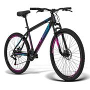 Bicicleta Gts M1 Advanced Aro 29 Susp. Dianteira 24 Marchas - Azul/rosa
