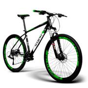 Bicicleta Gts M1 New Expert 2.0 Aro 29 Susp. Dianteira 27 Marchas - Preto/verde