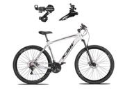 Bicicleta Ksw Xlt Disc H Aro 29 Susp. Dianteira 24 Marchas - Branco