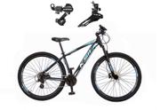 Bicicleta Ksw Xlt Disc H Aro 29 Susp. Dianteira 24 Marchas - Preto/azul