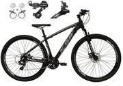 Bicicleta Ksw Xlt Disc H Aro 29 Susp. Dianteira 24 Marchas - Preto/prata