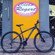 Bicicleta Status Bike Big Evolution 4.0 Aro 29 Susp. Dianteira 27 Marchas - Prata/preto