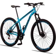 Bicicleta Raider Sport Aro 29 Susp. Dianteira 21 Marchas - Azul