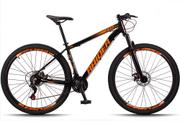 Bicicleta Raider Z3x Disc M Aro 29 Susp. Dianteira 21 Marchas - Preto/laranja