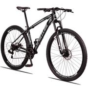Bicicleta Spaceline Vega Aro 29 Susp. Dianteira 21 Marchas - Preto/cinza