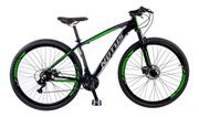 Bicicleta Sutton Notus Furios Aro 29 Susp. Dianteira 24 Marchas - Preto/verde