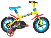 Bicicleta Verden Jack Aro 12 Rígida 1 Marcha - Amarelo/azul