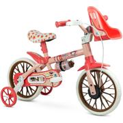 Bicicleta Nathor Pets Aro 12 Rígida 1 Marcha - Rosa