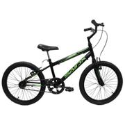 Bicicleta Saidx Muttant Aro 20 Rígida 1 Marcha - Preto/verde