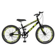 Bicicleta Kls Free Gold Aro 20 Rígida 1 Marcha - Amarelo/preto