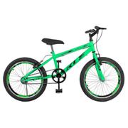 Bicicleta Kls Free Gold Aro 20 Rígida 1 Marcha - Verde