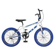 Bicicleta Kls Free Style Aro 20 Rígida 1 Marcha - Azul