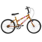 Bicicleta Ultra Bikes Pro Tork Ultra Rebaixada Aro 20 Rígida 1 Marcha - Branco/laranja
