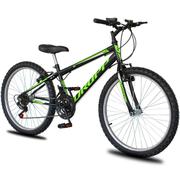 Bicicleta Dropp Sport Vb Aro 24 Rígida 18 Marchas - Preto/verde